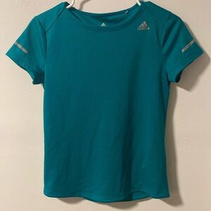 Adidas Teal Athletic Shirt (S)